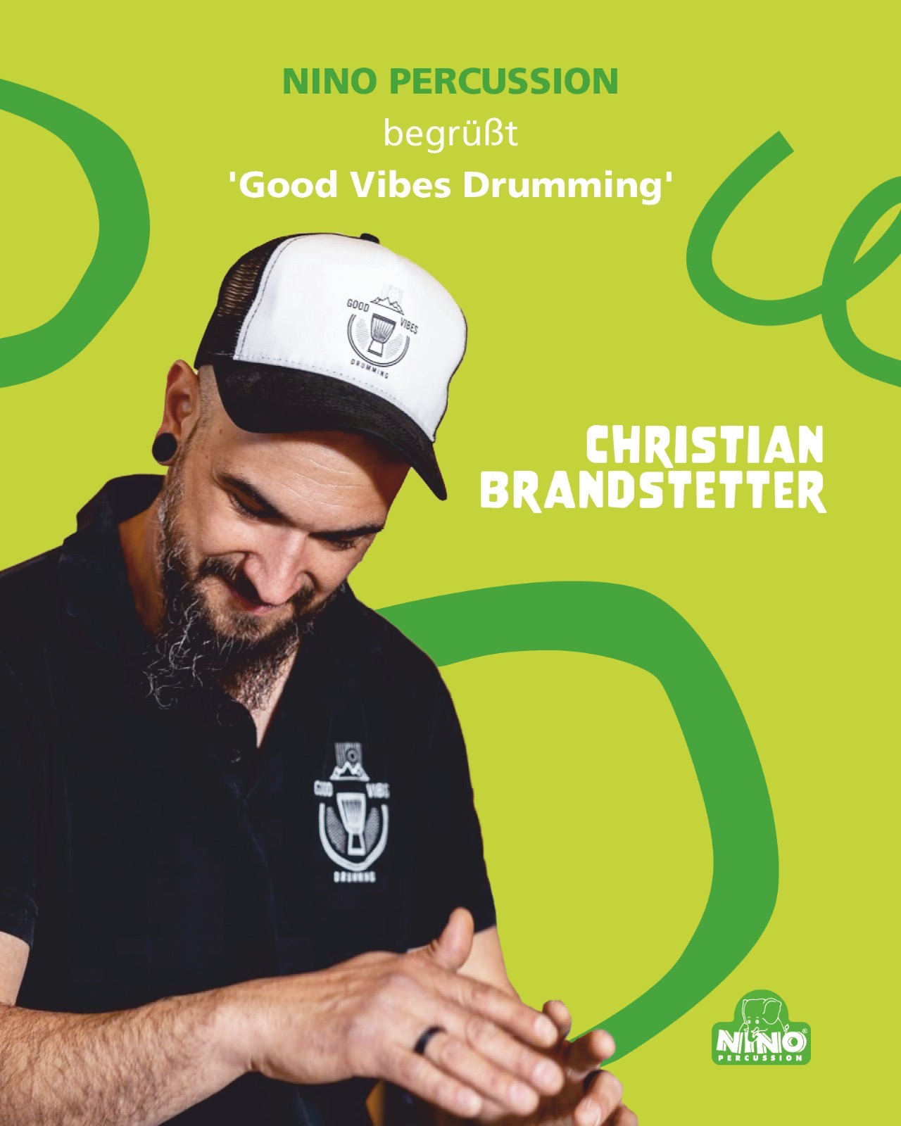 Christian Brandstetter – Good Vibes Drumming und NINO Percussion
