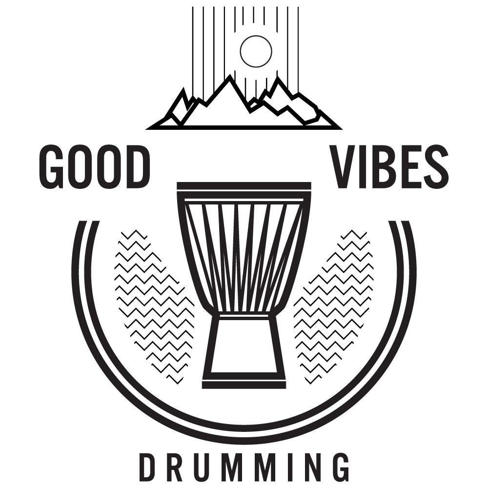 Good Vibes Drumming Logo